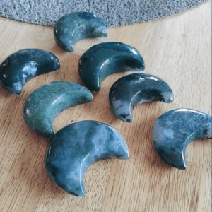 Agate Mousse - Connexion à la nature et équilibre énergétique.