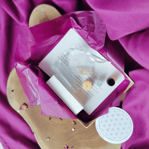 Kit DIY Roll-On Énergies Positives - Cristaux et Huile Essentielle de Pamplemousse pour une énergie vibrante. lithothérapie. pierres naturelles