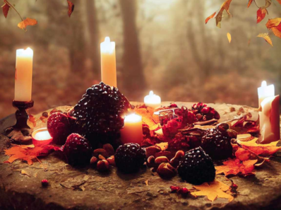 Le Sabbat de Mabon : Célébrer l'Équinoxe d'Automne et l'Abondance 🍂🌾🌕