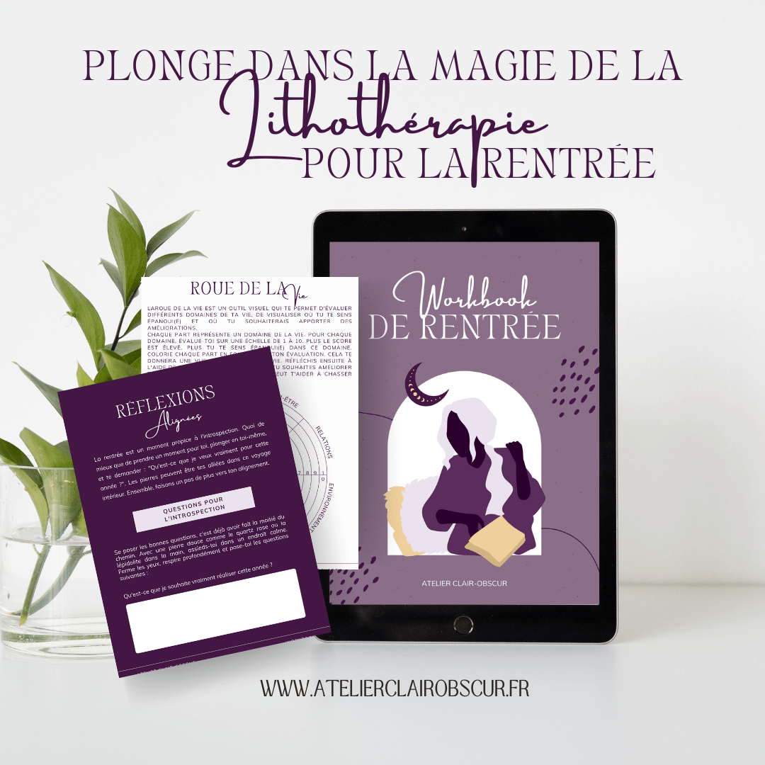 carnet de rentrée lithothérapie
