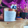 bougie parfumée cire végétale. Bougie livresque. Bougie romantique. Bougie romance. Labradorite.