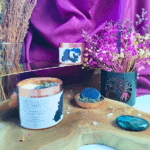 Crépuscule Enchanté | Bougie parfumée de lithothérapie