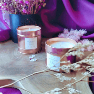 Bougie Lait de Velours avec parfum de confiture de lait, pour une ambiance cosy.